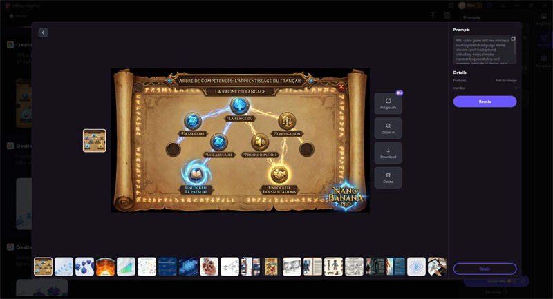 gamified personal skill tree