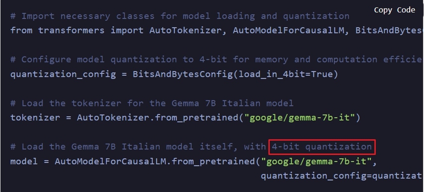 라이브러리 설치 및 젬마 4 로드