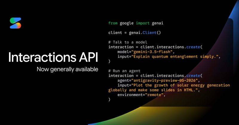 Interactions API
