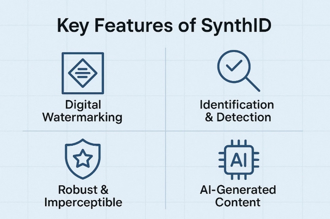 SynthID의 주요 기능 검토