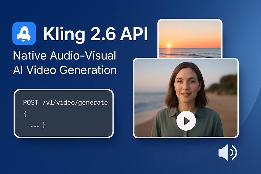 kling 2.6 native audio-visual generation