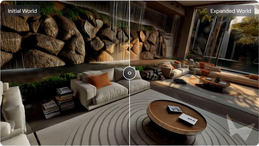 Marble Expanding and Composing world