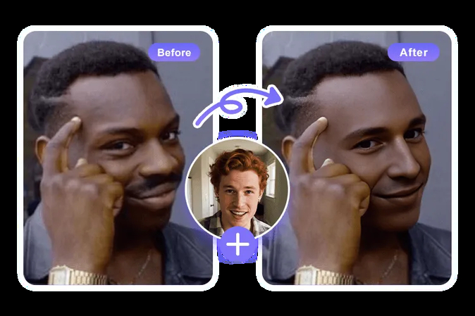 ai marketing visuals for meme images