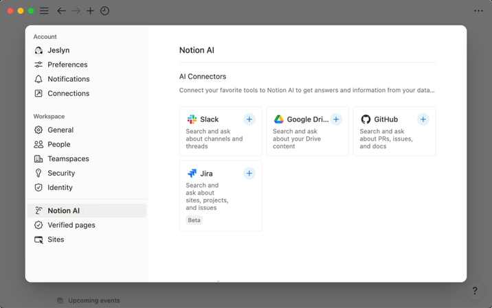 notion ai helping marketing team in shared workspace