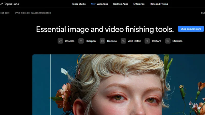 topaz labs free trial for ai photo enhancement