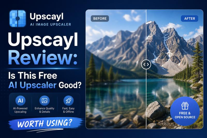 Upscayl AI image upscaler review