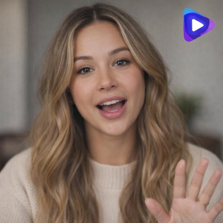 AI video generator creating engaging social media clips