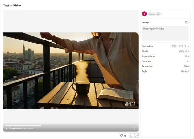Vidfly artificial intelligence video quality