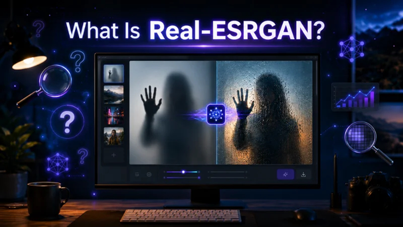 what is real esrgan ai image upscaling tool