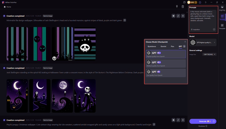 write down a text description