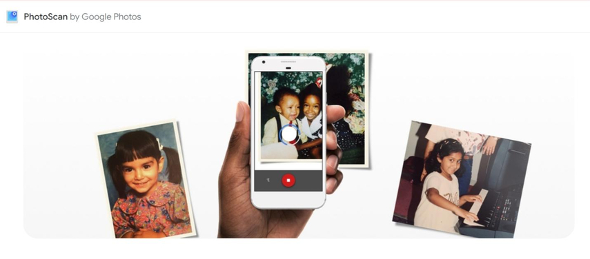fix old polaroid photos with photoscan