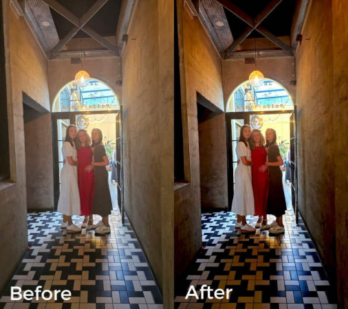 remove glare from photo app