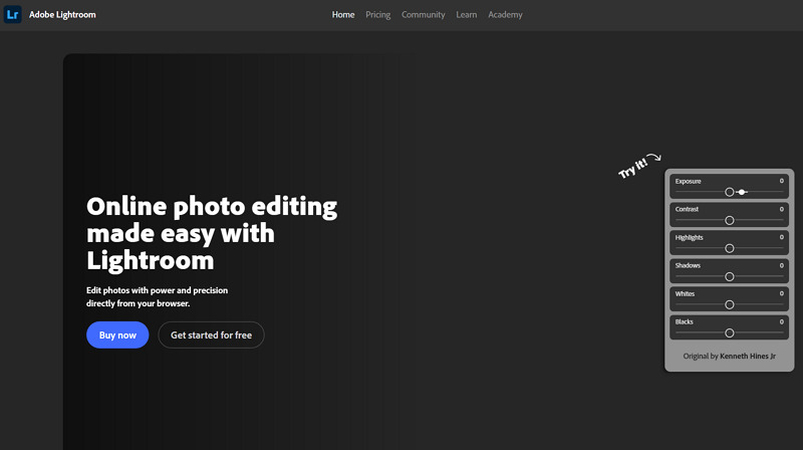 Adobe Lightroom