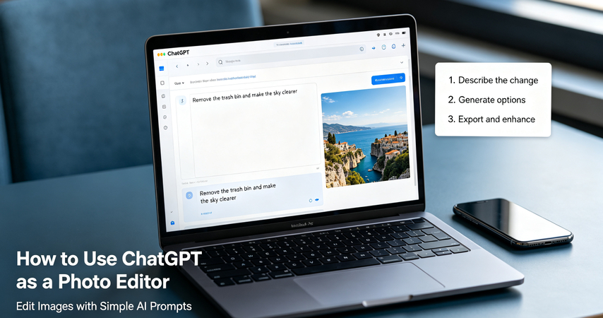 Use ChatGPT as a photo editor to edit images