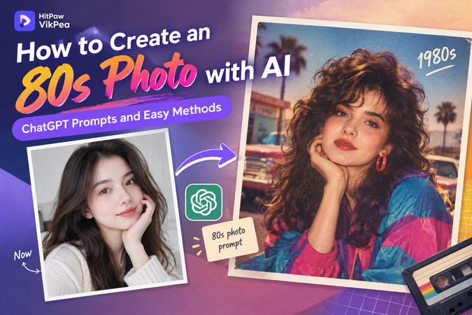 How to create an 80s photo with AI using ChatGPT prompts