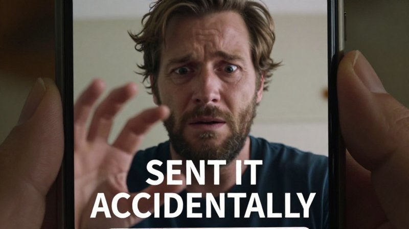 accidental text panic meme