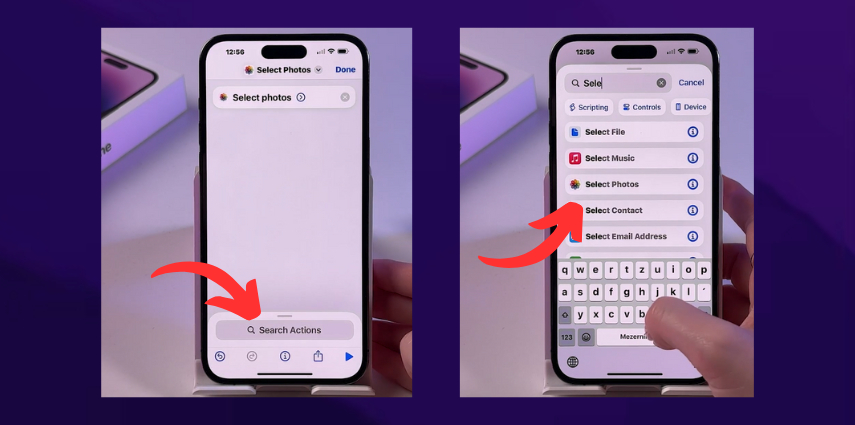 add a person to a picture on iphone with overlay