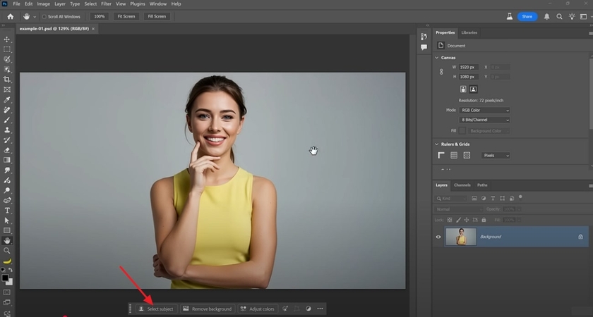 add image to add subject