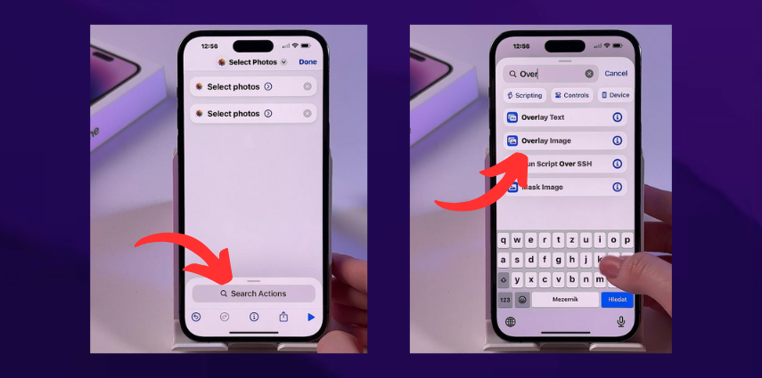 add people to photo on iphone with overlay