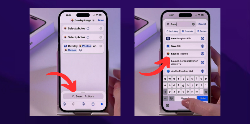 adding people to photos on iphone with overlay