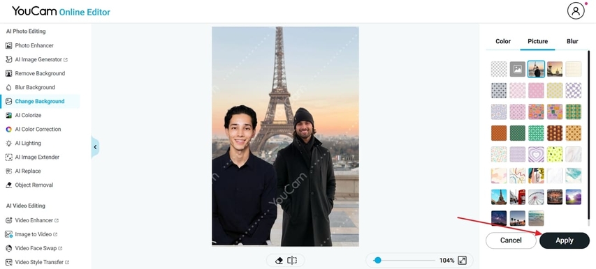 save edits after adjustment