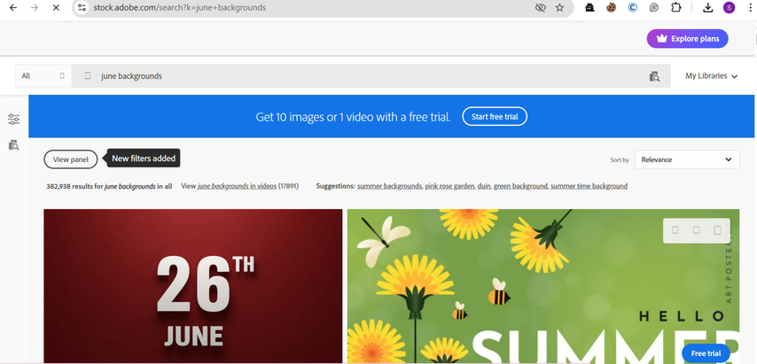 hello june background