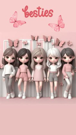 aesthetic pink profile picture