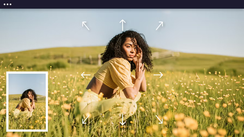 extend background for landscape aspect