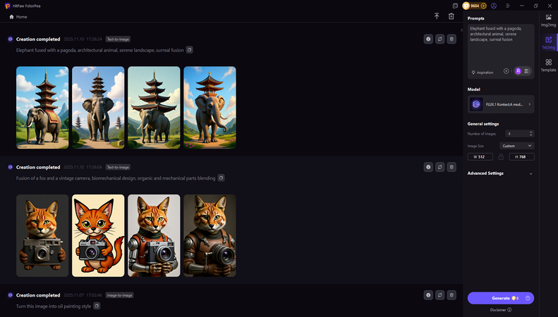 ai character fusion generator