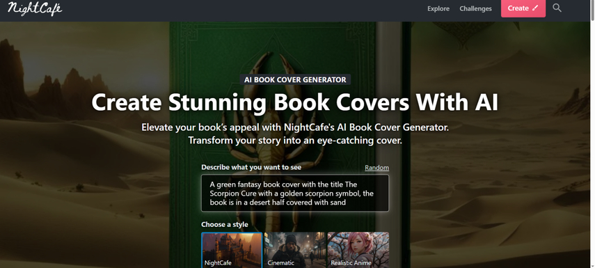 ai cover art generator