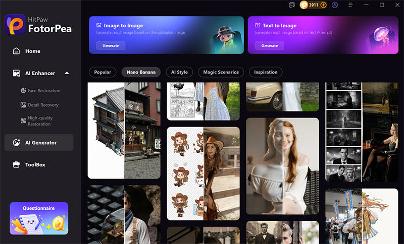 launch the ai generator