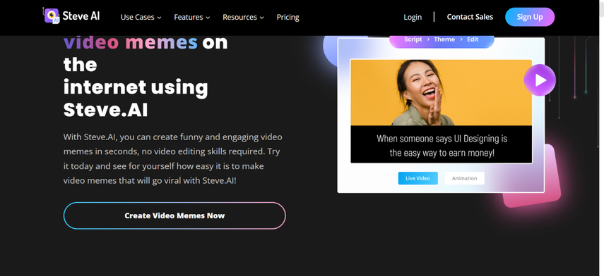 AI 밈 비디오 생성기