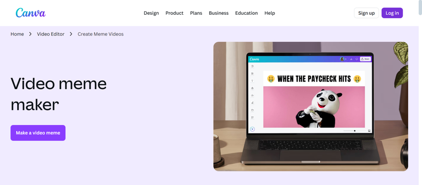 AI 밈 비디오 생성기