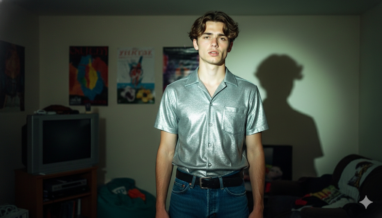 ai retro photo prompts 2000s portrait