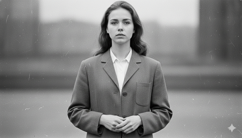 ai retro photo prompts newspaper