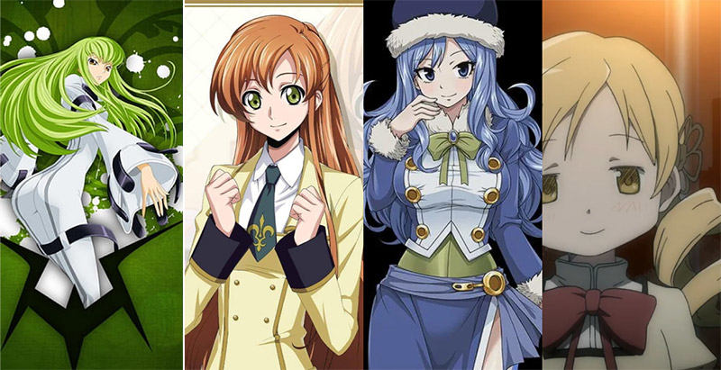 anime character hair curl