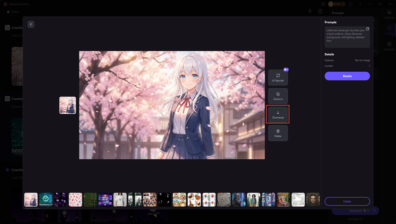 anime with elf girl with white hair