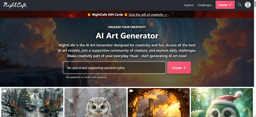 artguru alternatives nightcafe