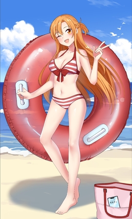 asuna yukki character bikini image