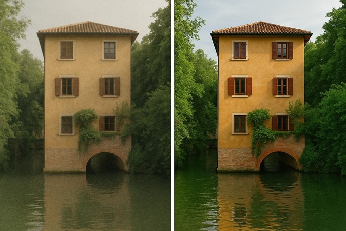 ai automatic image enhancement