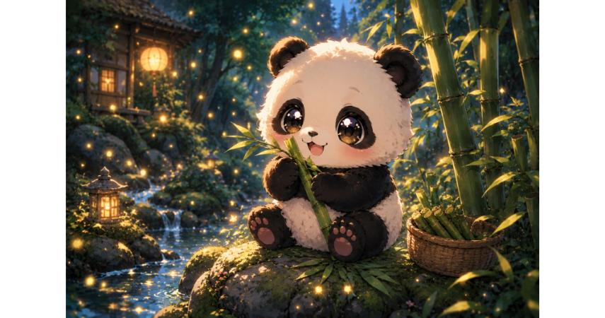 Baby Panda Chibi