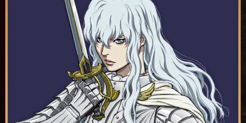 berserk griffith with white hair
