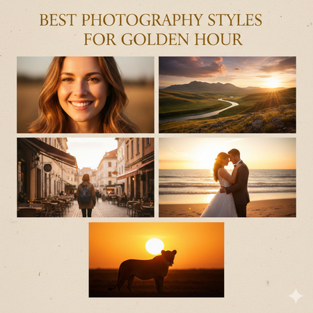 different types of golden hour photography