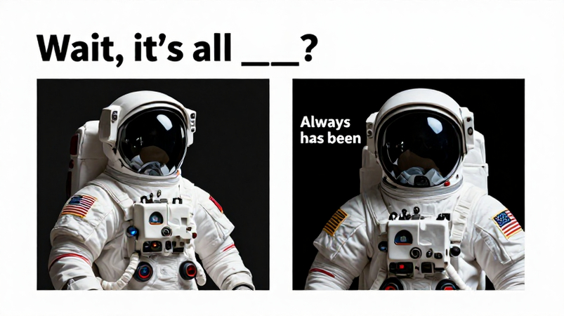 templates for always has been meme