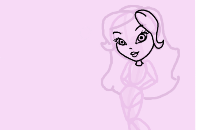bratz dolls drawing