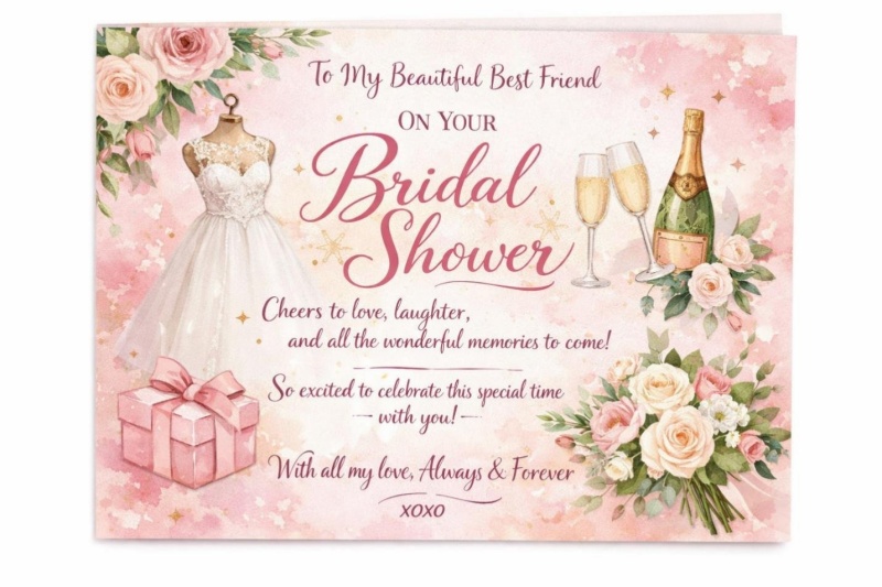 رسائل بطاقات حفل توديع العزوبية للصديقة المفضلة