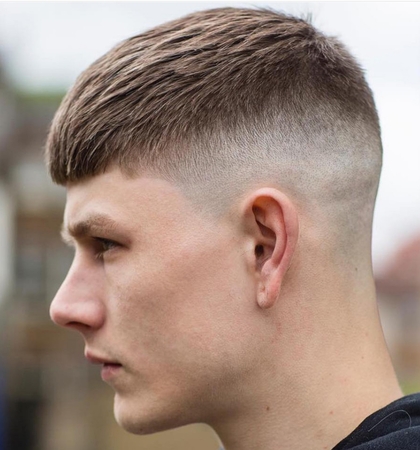 buzz cut short hair style