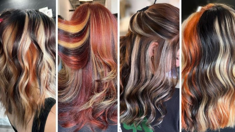 calico hair trend female