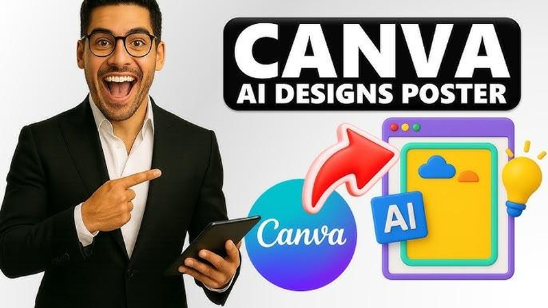 canva ai tool for creating posters easily