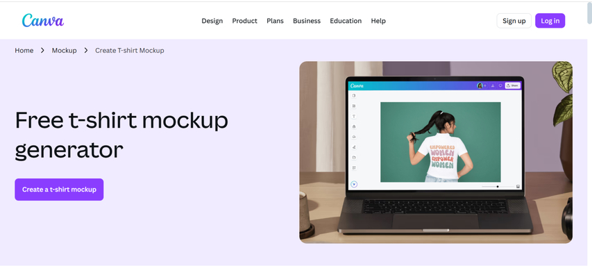 t shirt mockup generator
